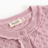 Tilda, Knit Cardigan - Soft Berry