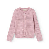 Tilda, Knit Cardigan - Soft Berry