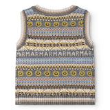 Taj B, Knit vest - Fair Isle