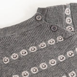 Torin B, Knit Blouse - Creamy Smiles