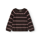 Torin, Knit blouse - Rose Frosting Hearts