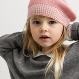Alexo, Knit hat - Flamingo Stripe