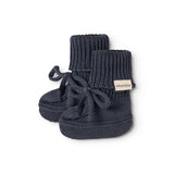 Abootie, Knit Booties - Blue