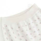 Piro, Knit Pants - Flower Stripe