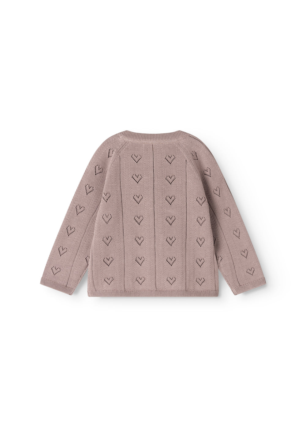 Totti, Knit Cardigan - Dusty Purple