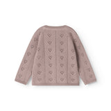 Totti, Knit Cardigan - Dusty Purple