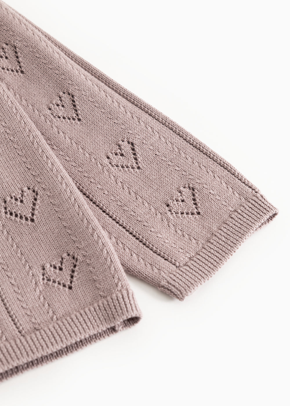Totti, Knit Cardigan - Dusty Purple