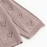 Totti, Knit Cardigan - Dusty Purple