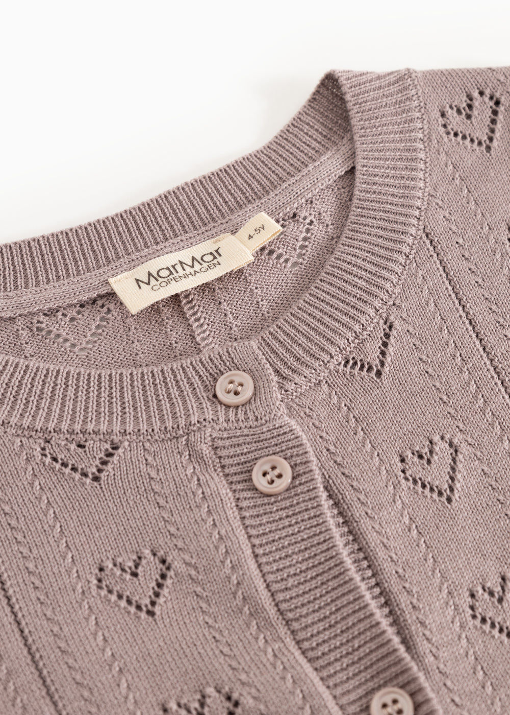 Tilda, Knit Cardigan - Dusty Purple