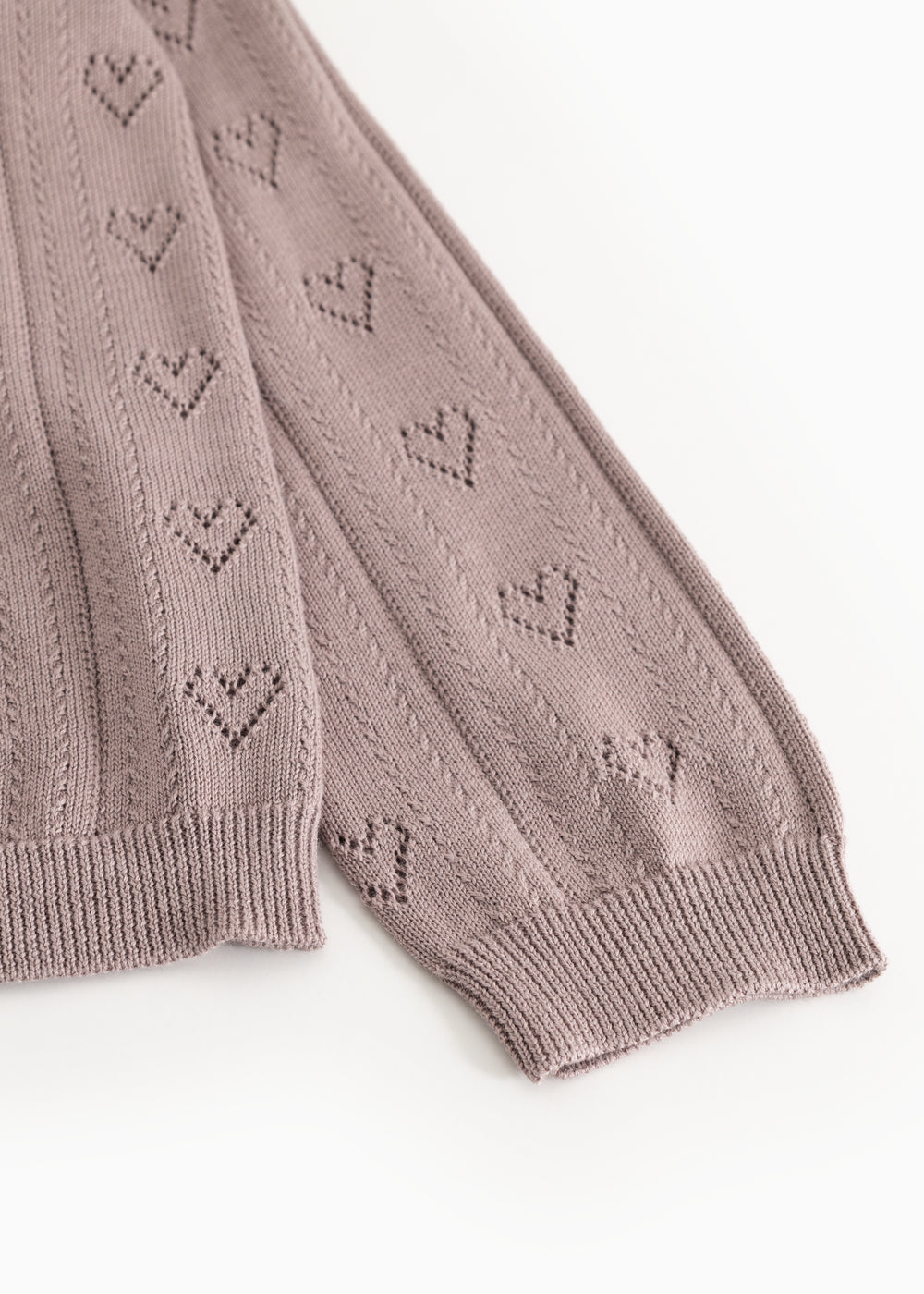 Tilda, Knit Cardigan - Dusty Purple