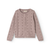 Tilda, Knit Cardigan - Dusty Purple