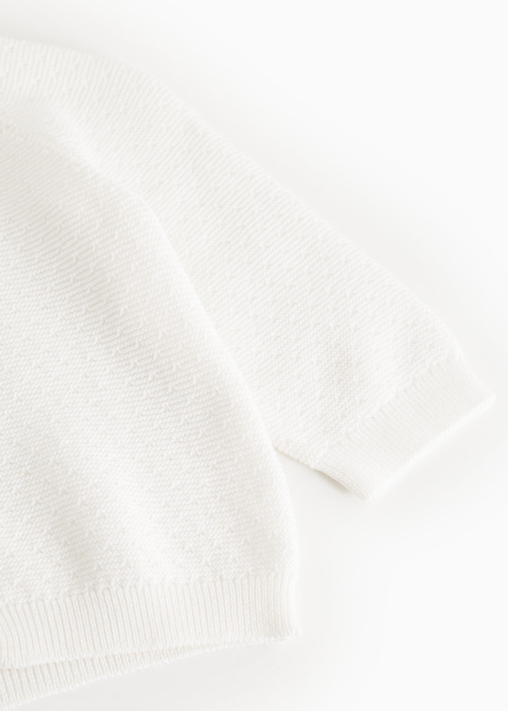 Taki, Knit Cardigan - Gentle White