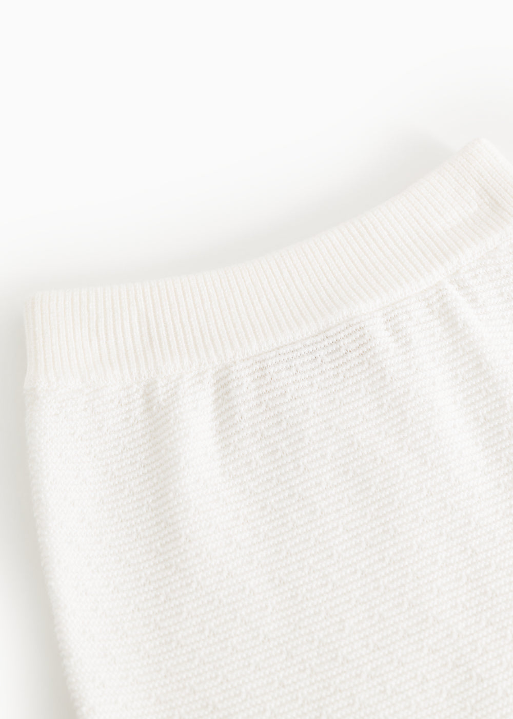 Pira, Knit Pants - Gentle White