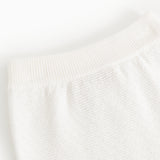 Pira, Knit Pants - Gentle White