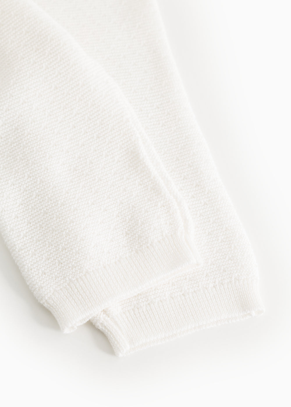Pira, Knit Pants - Gentle White