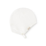 Aly, Knit Hat - Gentle White