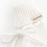 Abootie, Knit Booties - Gentle White