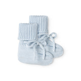 Abootie, Knit Booties - Cerulean Sky