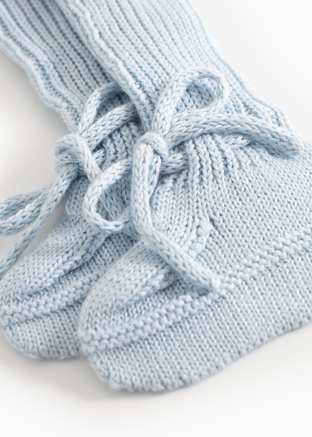 Abootie, Knit Booties - Cerulean Sky