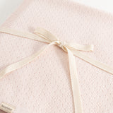 Alia, Knit Blanket - Rosa