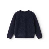 Tavon, Knit Cardigan - Darkness Melange