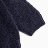 Tavon, Knit Cardigan - Darkness Melange