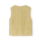 Taju, Knit Vest - Harvest Melange
