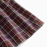 Gathered dress sleeves and skirt hem with loose, wider cut