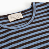 Tamra W, T-shirt - Blue Heaven Stripe
