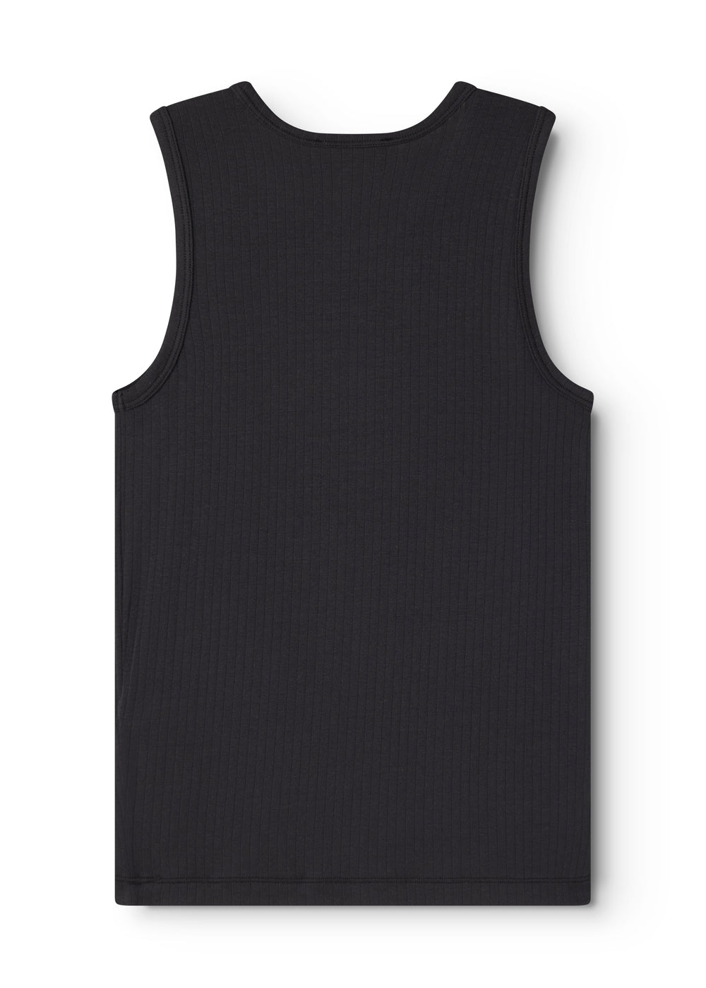 Seamless tank top with round neck, smooth back