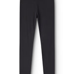 Slim pants with side view, slanted pleats and straight legs.