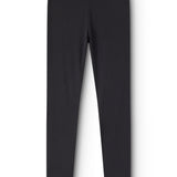 Slim pants with side view, slanted pleats and straight legs.