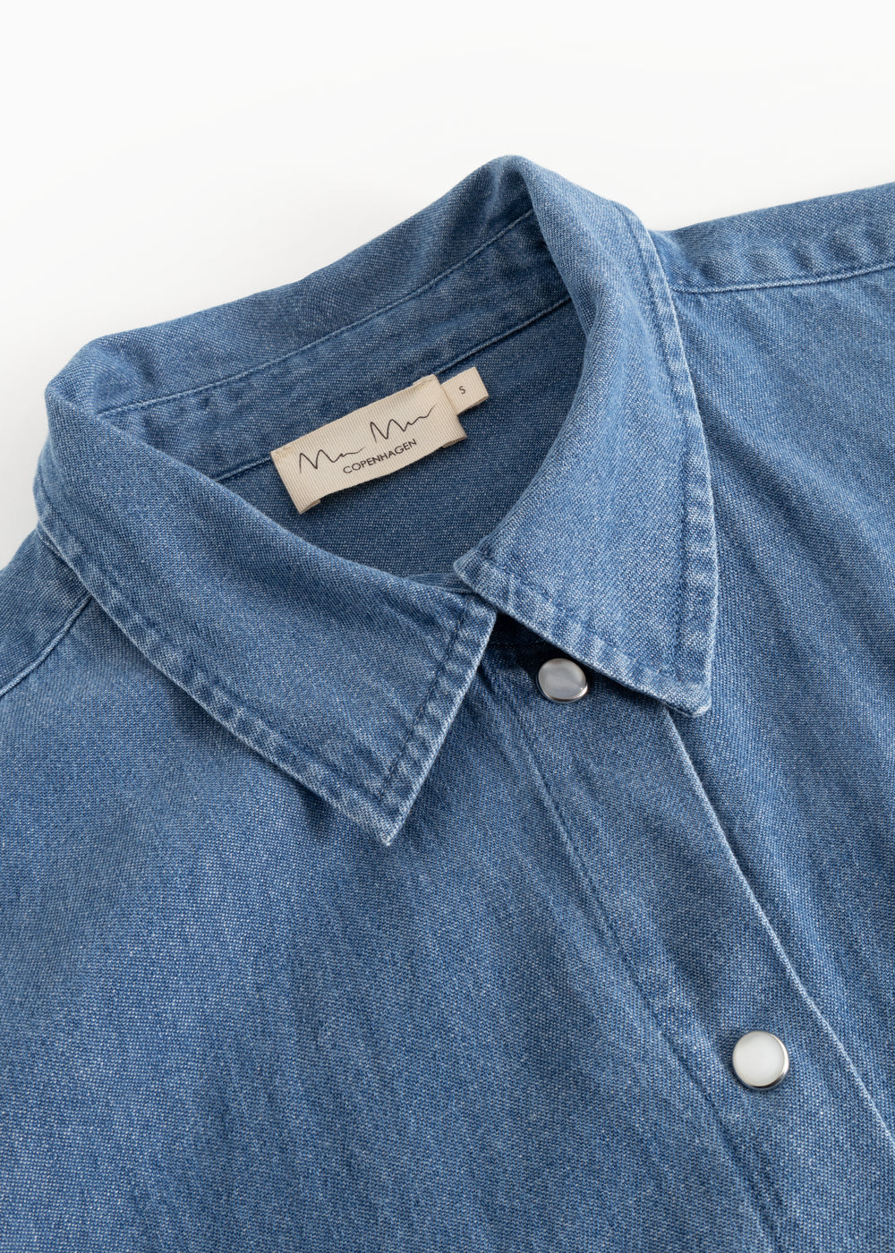 Telo W, Shirt - Blue Denim
