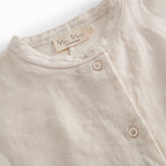 Short beige shirt for women