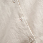 Short beige shirt for women