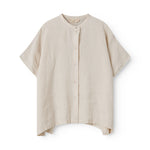 Short beige shirt for women