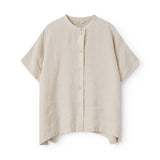 Short beige shirt for women