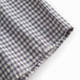 Langarm blouse for women with a net pattern