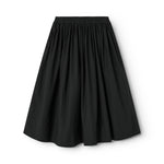 Sort women's skirts with elastic in the waist and a slightly pleated top.