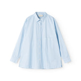 Thy W, Shirt - Azure Water Stripe
