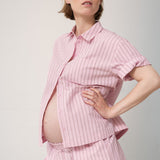 Tatum SW - Shirt, Bonbon Pink Stripes