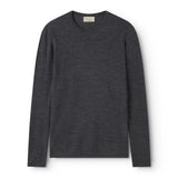 Tanne W, Blouse - Dark Gray Melange