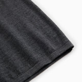 Tanne W, Blouse - Dark Gray Melange