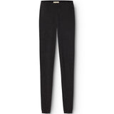 Pippi W, Trousers - Black Gray Melange