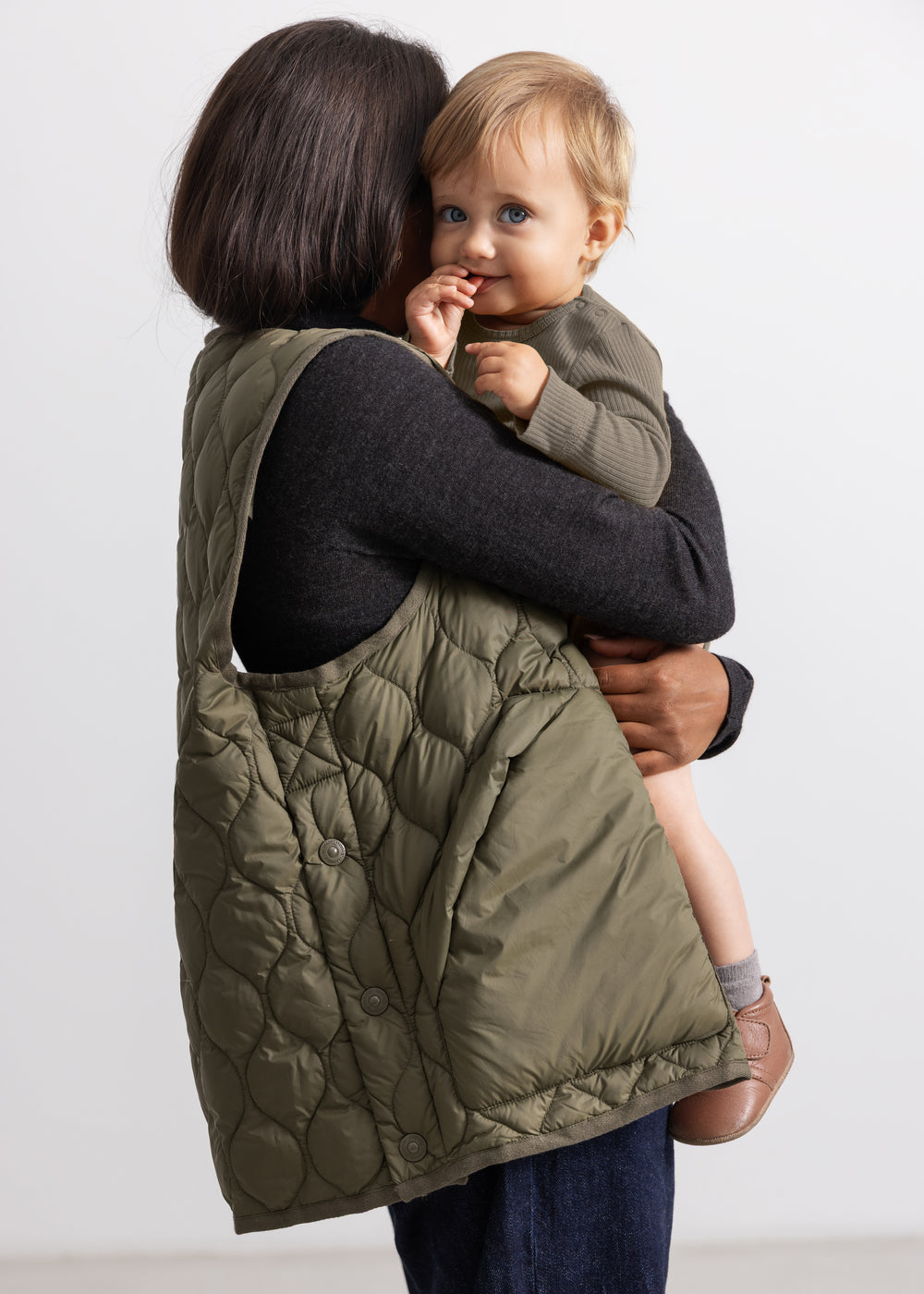 Oris W Waistcoat, Puffer Vest - Crocodile