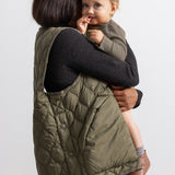 Oris W Waistcoat, Puffer Vest - Crocodile