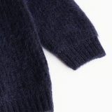 Tavon W, Knit Cardigan - Darkness Melange