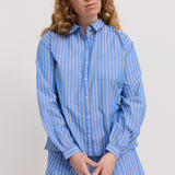Pera W, Shorts - Cornflower Stripe