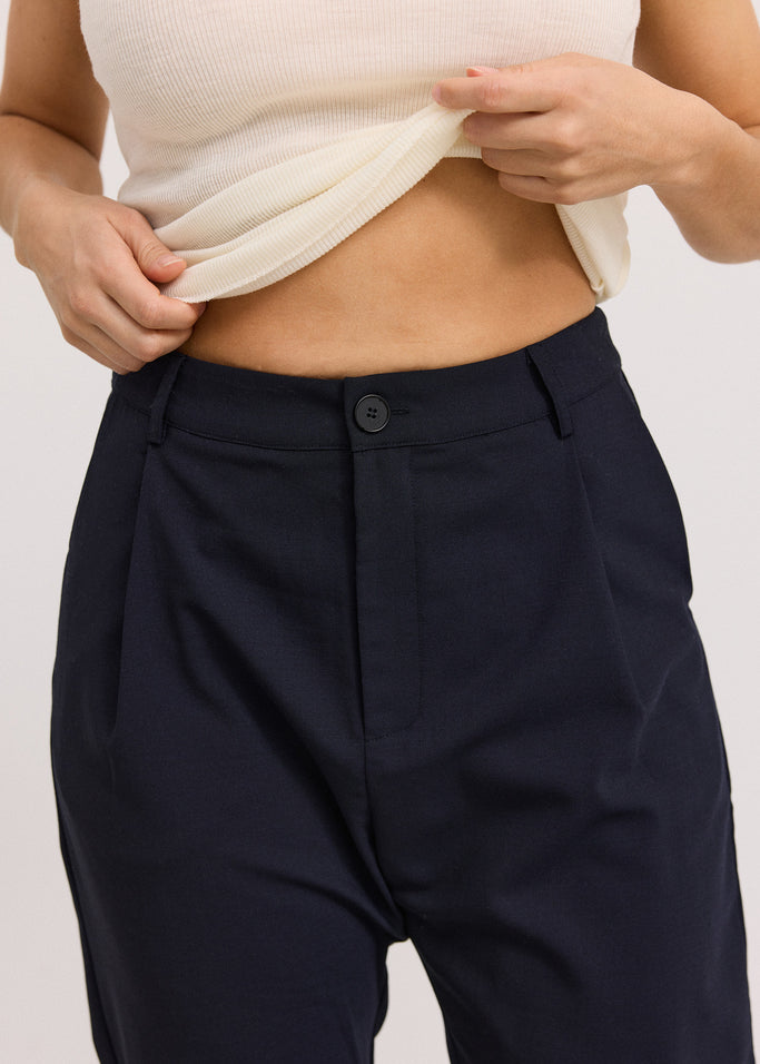 Petra W, Pants - Dark Navy