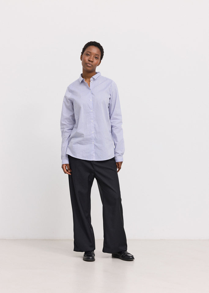 Tacha W, Shirt - Bolich Blue Stripe